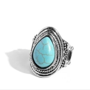 Paparazzi Saguaro Scene Blue Ring